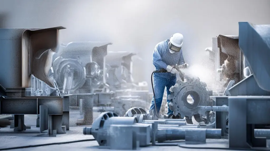 Jateamento Industrial para Peças??